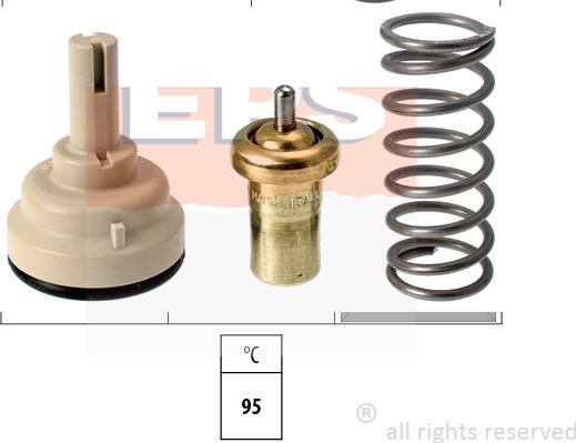 MDR EPS-1880 686S - Термостат охлаждающей жидкости / корпус autosila-amz.com