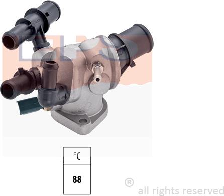 MDR EPS-1880 180 - Термостат охлаждающей жидкости / корпус autosila-amz.com