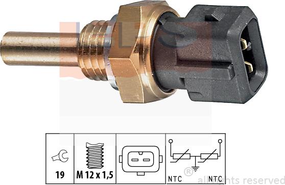 MDR EPS-1830 192 - Датчик, температура охлаждающей жидкости autosila-amz.com