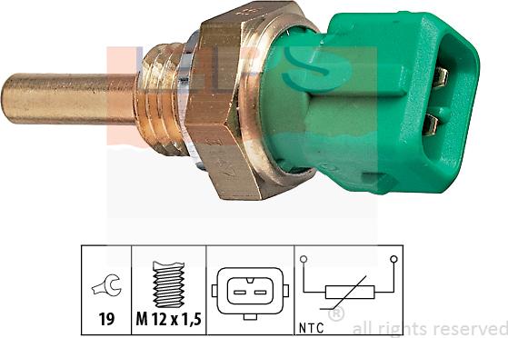 MDR EPS-1830 147 - Датчик, температура охлаждающей жидкости autosila-amz.com