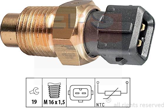 MDR EPS-1830 160 - Датчик, температура охлаждающей жидкости autosila-amz.com