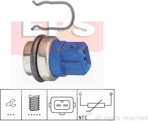 MDR EPS-1830 101 - Датчик, температура охлаждающей жидкости autosila-amz.com