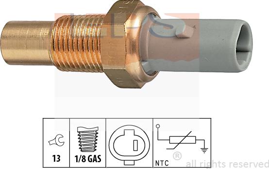 MDR EPS-1830 184 - Датчик, температура охлаждающей жидкости autosila-amz.com