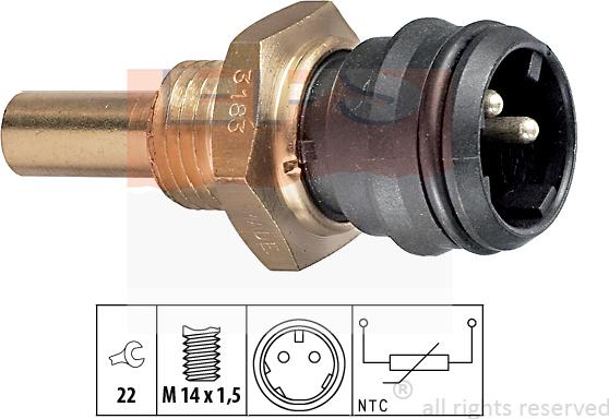 MDR EPS-1830 183 - Датчик, температура охлаждающей жидкости autosila-amz.com