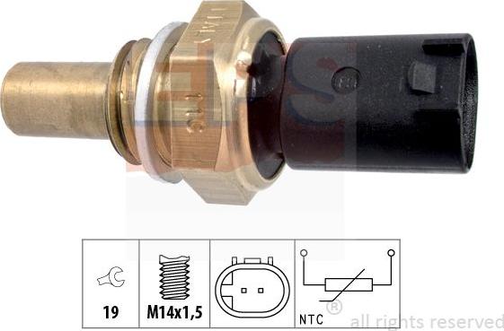 MDR EPS-1830 350 - Датчик, температура охлаждающей жидкости autosila-amz.com