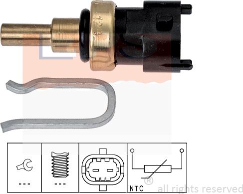 MDR EPS-1830 357 - Датчик, температура охлаждающей жидкости autosila-amz.com