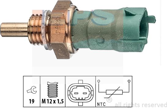 MDR EPS-1830 364 - Датчик, температура топлива autosila-amz.com