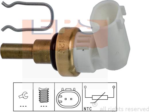 MDR EPS-1830 360 - Датчик, температура охлаждающей жидкости autosila-amz.com