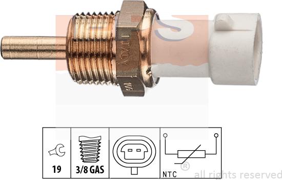 MDR EPS-1830 335 - Датчик, температура охлаждающей жидкости autosila-amz.com