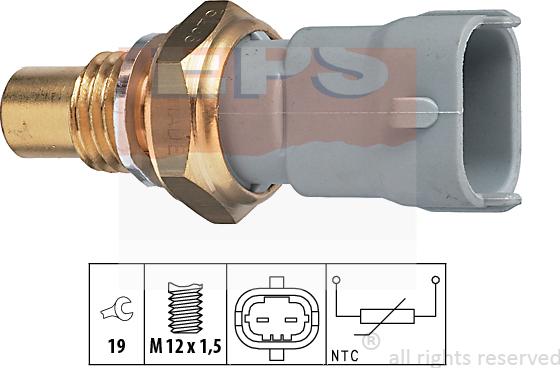 MDR EPS-1830 268 - Датчик, температура охлаждающей жидкости autosila-amz.com