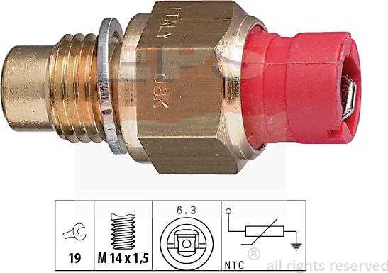 MDR EPS-1830 267 - Датчик, температура масла autosila-amz.com