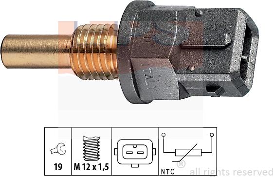 MDR EPS-1830 200 - Датчик, температура охлаждающей жидкости autosila-amz.com