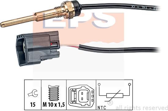 MDR EPS-1830 289 - Датчик, температура охлаждающей жидкости autosila-amz.com