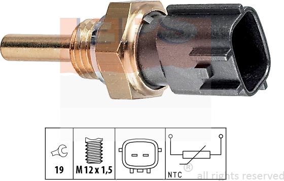 MDR EPS-1830 225 - Датчик, температура охлаждающей жидкости autosila-amz.com