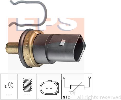 MDR EPS-1830 278 - Датчик, температура охлаждающей жидкости autosila-amz.com