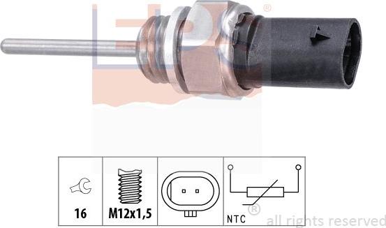 MDR EPS-1220 257 - Датчик, температура выхлопных газов autosila-amz.com