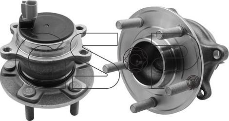 MDR GSP-9400503 - Комплект подшипника ступицы колеса autosila-amz.com