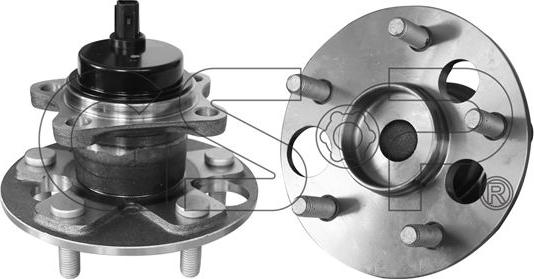 MDR GSP-9400090 - Комплект подшипника ступицы колеса autosila-amz.com