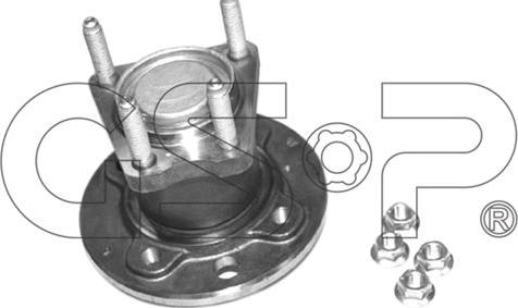 MDR GSP-9400058K - Комплект подшипника ступицы колеса autosila-amz.com