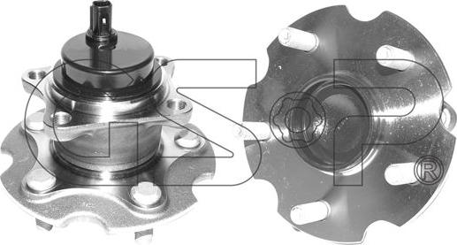 MDR GSP-9400238 - Комплект подшипника ступицы колеса autosila-amz.com