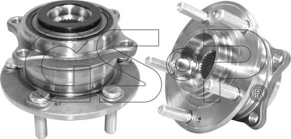 MDR GSP-9330009 - Комплект подшипника ступицы колеса autosila-amz.com