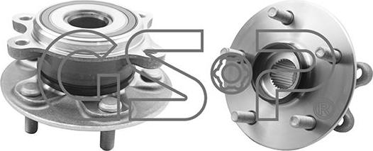 MDR GSP-9330077 - Комплект подшипника ступицы колеса autosila-amz.com