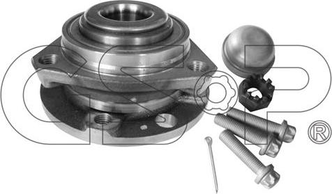 MDR GSP-9333036K - Комплект подшипника ступицы колеса autosila-amz.com