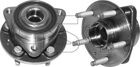 MDR GSP-9333126 - Комплект подшипника ступицы колеса autosila-amz.com