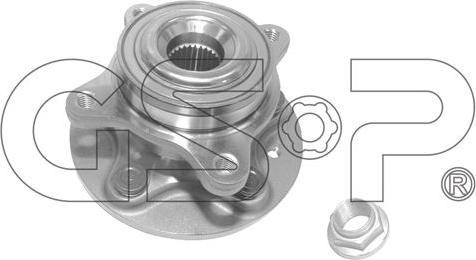 MDR GSP-9329018K - Комплект подшипника ступицы колеса autosila-amz.com