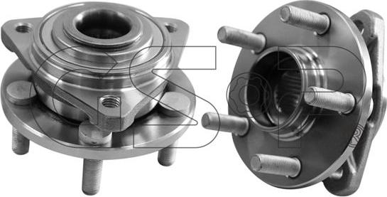 MDR GSP-9326008 - Комплект подшипника ступицы колеса autosila-amz.com