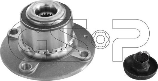 MDR GSP-9320003K - Комплект подшипника ступицы колеса autosila-amz.com