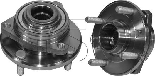 MDR GSP-9328008 - Комплект подшипника ступицы колеса autosila-amz.com