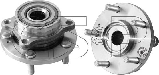 MDR GSP-9327048 - Комплект подшипника ступицы колеса autosila-amz.com