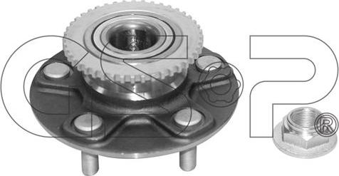 MDR GSP-9230058K - Комплект подшипника ступицы колеса autosila-amz.com