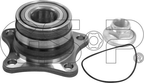 MDR GSP-9230038K - Комплект подшипника ступицы колеса autosila-amz.com