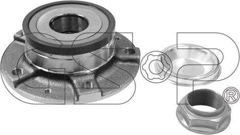 MDR GSP-9232029K - Ступица колеса, поворотный кулак autosila-amz.com