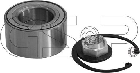 MDR GSP-GK6636 - Комплект подшипника ступицы колеса autosila-amz.com