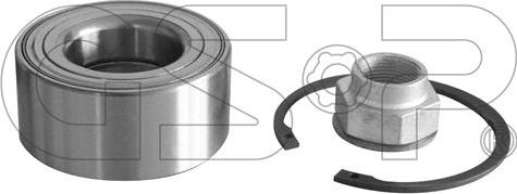 MDR GSP-GK00X43 - Комплект подшипника ступицы колеса autosila-amz.com