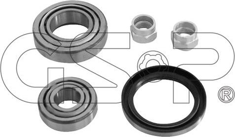 MDR GSP-GK1353 - Комплект подшипника ступицы колеса autosila-amz.com