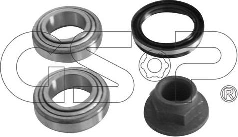 MDR GSP-GK1367 - Комплект подшипника ступицы колеса autosila-amz.com