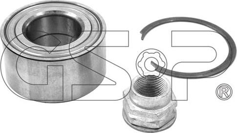 MDR GSP-GK3416 - Комплект подшипника ступицы колеса autosila-amz.com