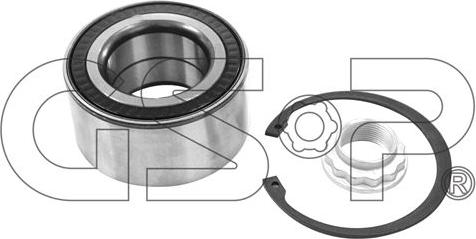 MDR GSP-GK3574 - Комплект подшипника ступицы колеса autosila-amz.com