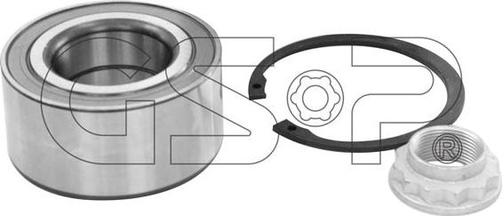 MDR GSP-GK3668 - Комплект подшипника ступицы колеса autosila-amz.com