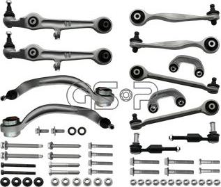 MDR GSP-S990008SK - Подвеска колеса, комплект autosila-amz.com