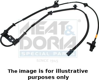 Meat & Doria 90687E - Датчик ABS, частота вращения колеса autosila-amz.com