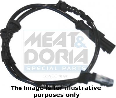 Meat & Doria 90046E - Датчик ABS, частота вращения колеса autosila-amz.com
