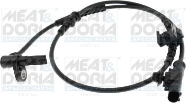 Meat & Doria 901184 - Датчик ABS, частота вращения колеса autosila-amz.com
