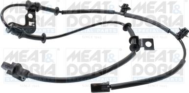 Meat & Doria 901329 - Датчик ABS, частота вращения колеса autosila-amz.com