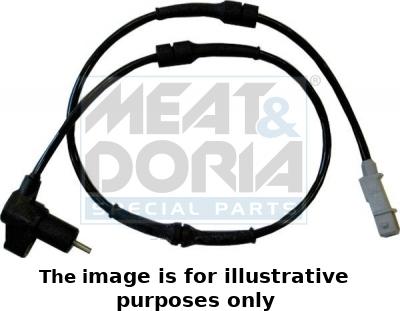 Meat & Doria 90274E - Датчик ABS, частота вращения колеса autosila-amz.com