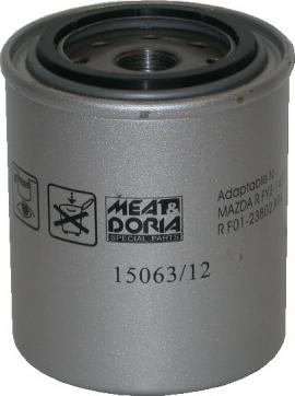 Meat & Doria 15063/12 - Масляный фильтр autosila-amz.com